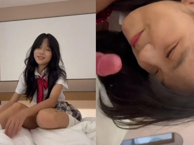 Em loli dễ thương mút dương vật biến em thành con em đĩ dam dang p1